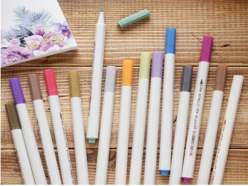 Фломастеры-кисточки 15 цветов (240наб)