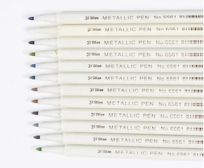 Фломастери-пензлики 12 кольорів (216наб)