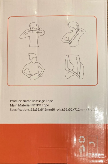 Эспандер грудной/плечевой, 71-6см, резина, 2 цвета, в кор. 16*23,5*5,5см (30шт)