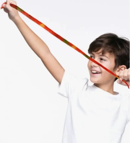 Животное змея, 75см, тянется, микс видов, пак. 15*10*1см (500шт)