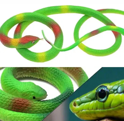 Животное змея, 75см, тянется, микс видов, пак. 15*10*1см (500шт)