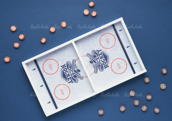 Игра настольная "Хоккей", 48*26*4см