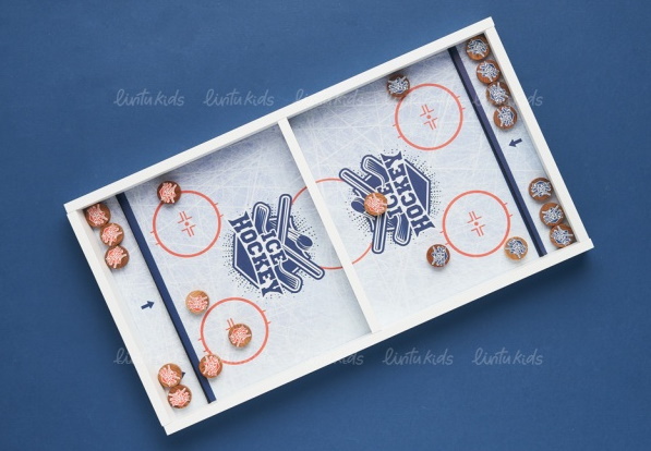 Игра настольная "Хоккей", 48*26*4см