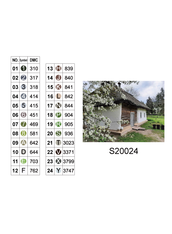 Алмазна мозаїка "Українська весна", 30*40см, на рамці, в кор.31*41*2,5см, ТМ Dreamtoys