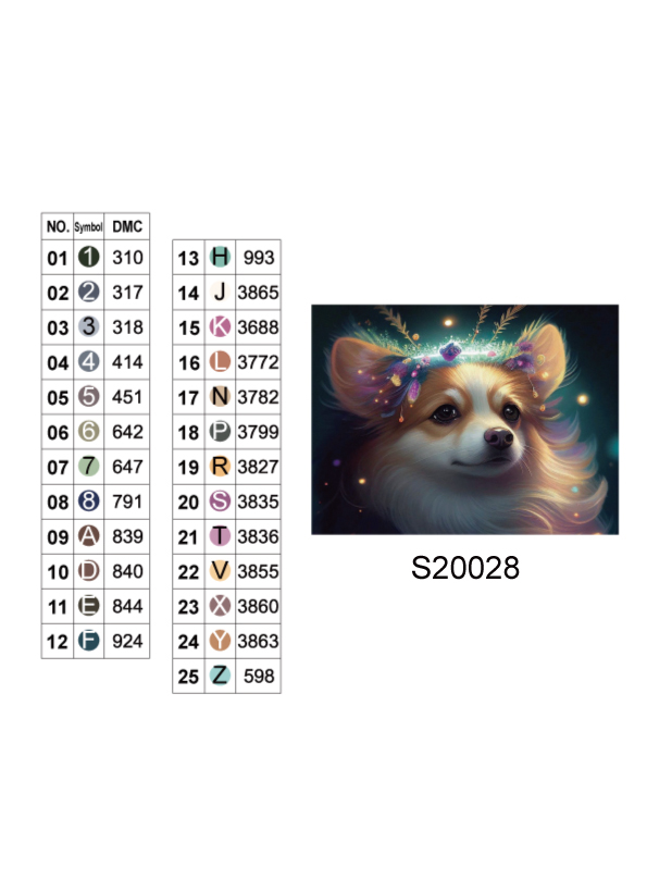 Алмазная мозаика "Волшебная корона", 30*40см, на рамке, в кор.31*41*2,5см, ТМ Dreamtoys