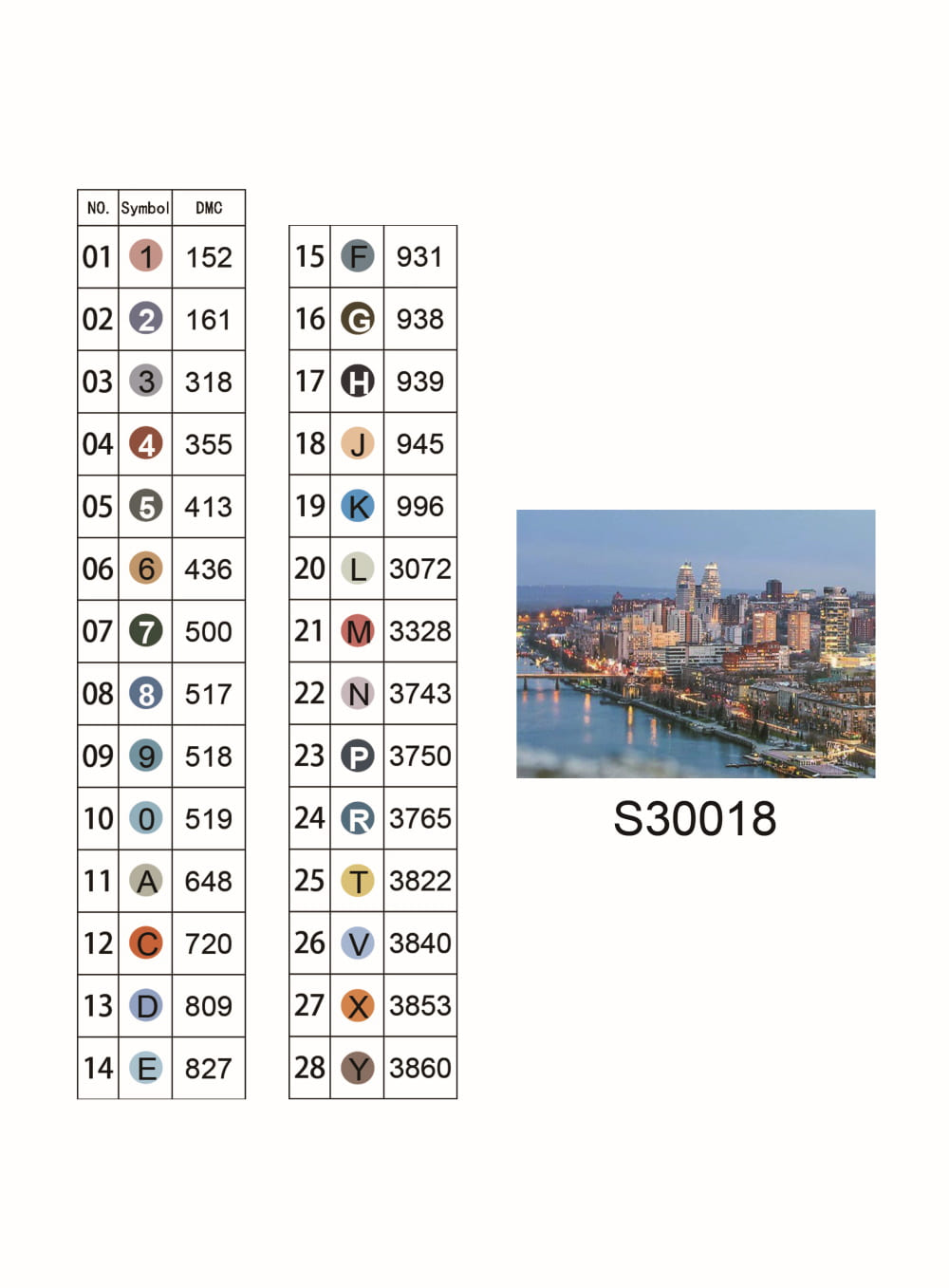 Алмазная мозаика "Вечерний Днепр на берегу реки", без подрамника, 30*40см, в кор. 39*8*3см, ТМ Dreamtoys