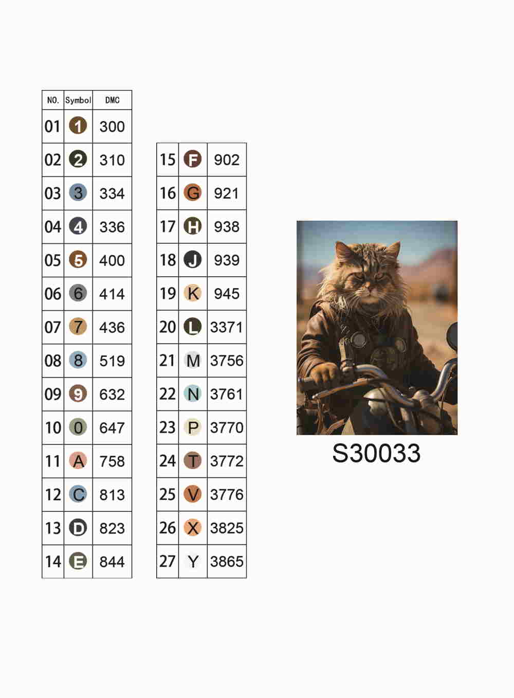 Алмазная мозаика "Кот на байке", без подрамника, 30*40см, в кор. 39*8*3см, ТМ Dreamtoys