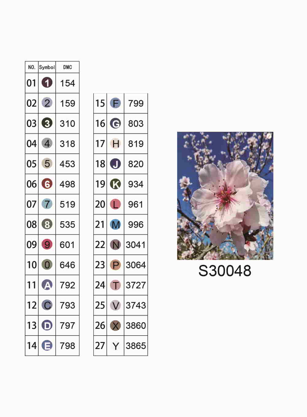 Алмазная мозаика "Цветение вишни", без подрамника, 30*40см, в кор. 39*8*3см, ТМ Dreamtoys