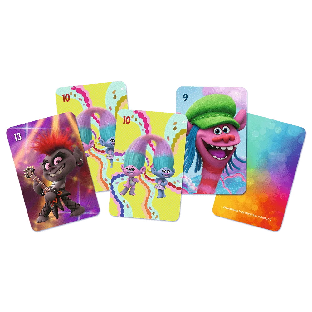 Игральные карты 25 карт "Тролли", в кор. 9.5*6.5*1.5см, ТМ Trefl, Польша