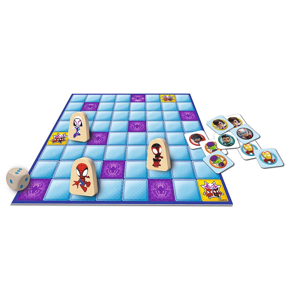 Настольная игра "Квесты для героев" Дисней: "Человек паук", в кор. 25*25*6см, ТМ Trefl, Польша