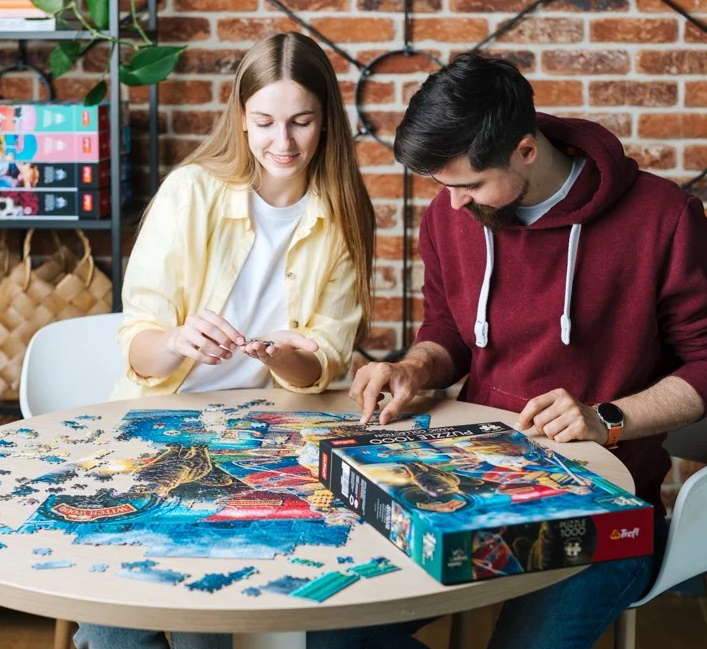 Пазли "Чарівна колекція" 1000елм. "Книга тіней", в кор. 40*27*6см, ТМ Trefl, Польща