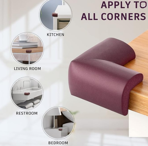 Поролонові захисні кути (4шт), на планш. 23*11см, ТМ MEGAZayka