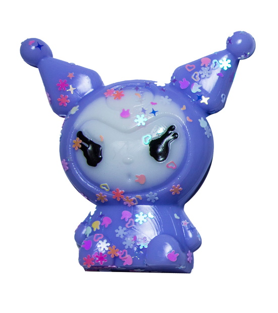 Сквіші липучки Куромі, фіолетова 9см, в пак.10*15см