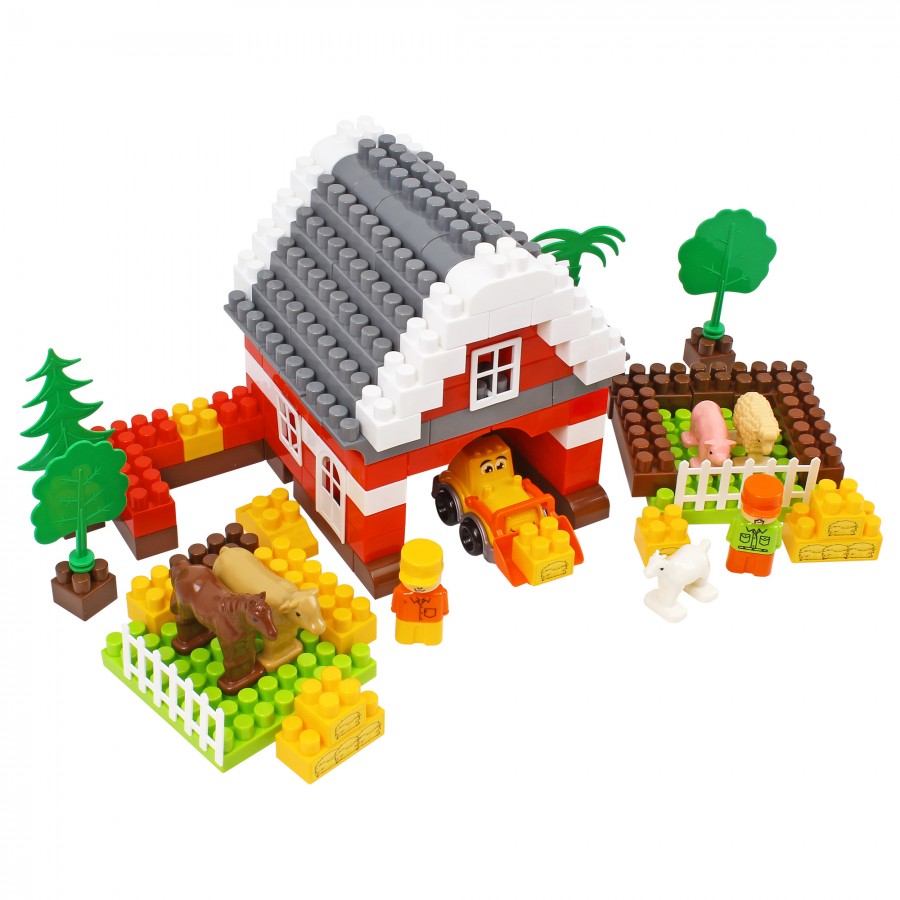 Конструктор Ферма 160 деталей, в кор. 37*21*13см, ТМ Технок, Украина