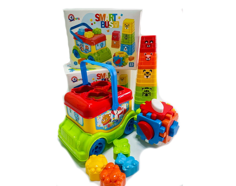 Игрушка для развития "Автобус", в кор. 20*15*13см, ТМ Технок, Украина