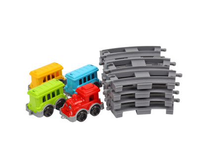 Конструктор железная дорога, пак. 30*27.5*9см, ТМ Технок, Украина