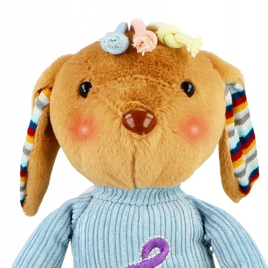 Животное собака, 40см, сенсорные кнопки, звук(укр), музыка, свет, на батар., в кор. 15*25*12см (20шт)