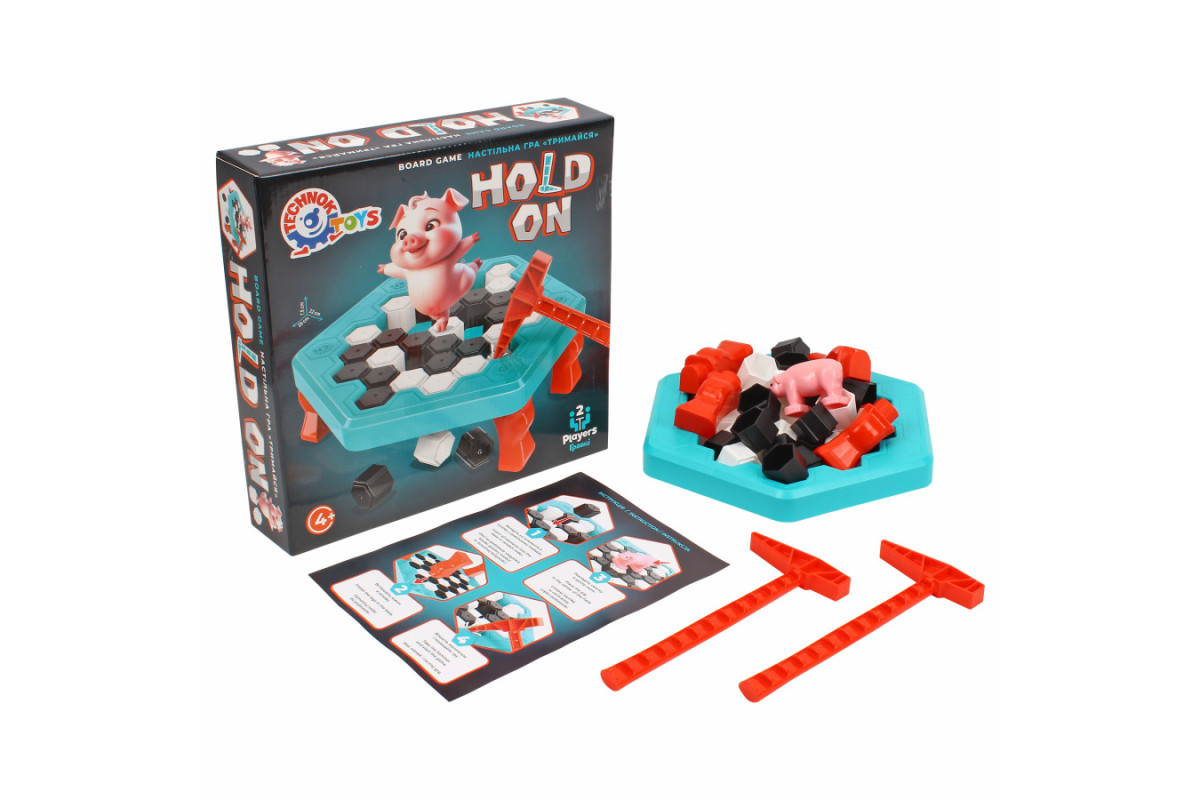 Настольная игра Держись малыш, в кор. 25,5*25*5,8см ТМ Технок, Украина