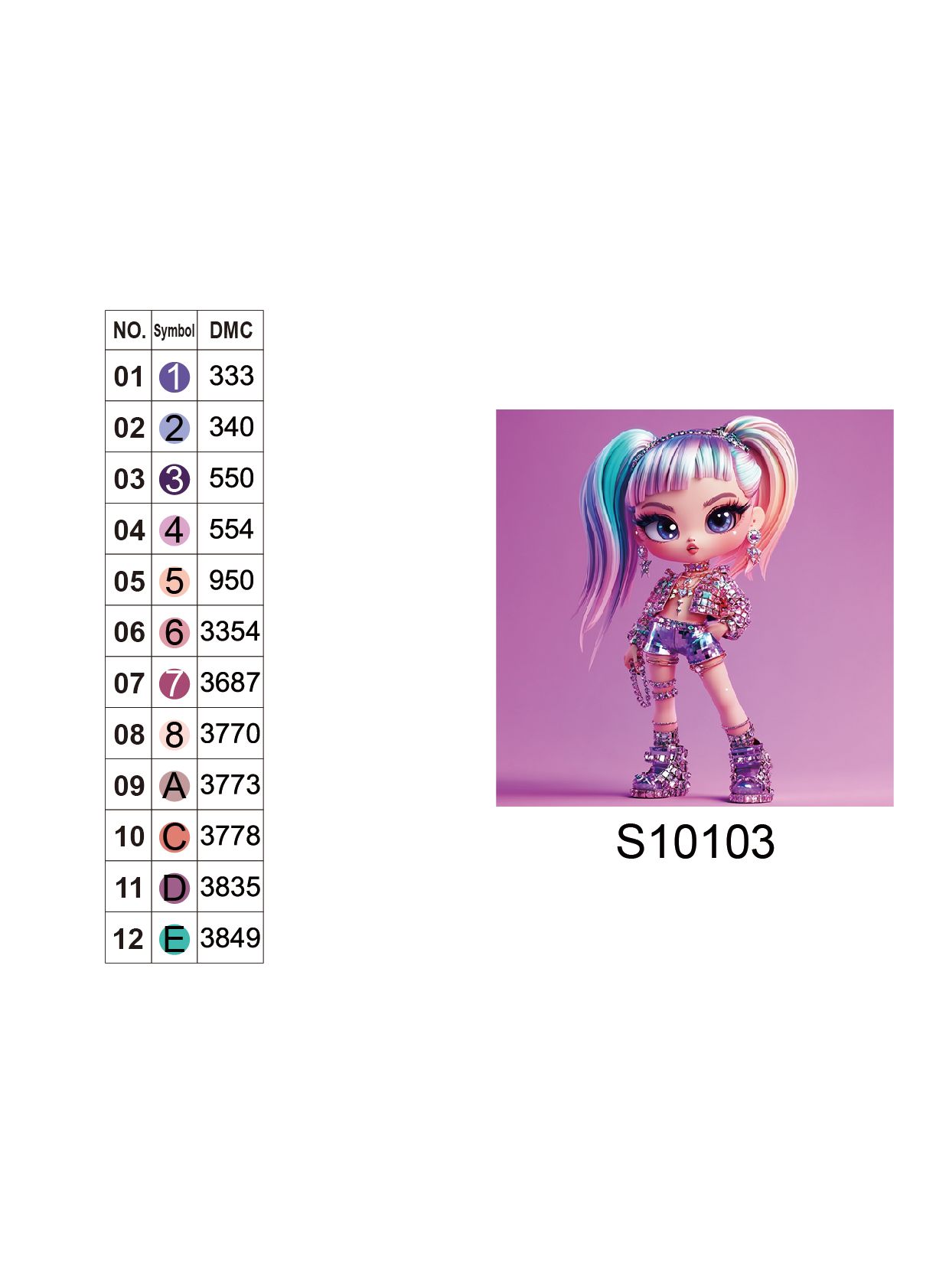 Алмазна мозаїка "Яскравий гламур", 20*20см, на рамці, в кор. 21*21*2,5см, ТМ Dreamtoys