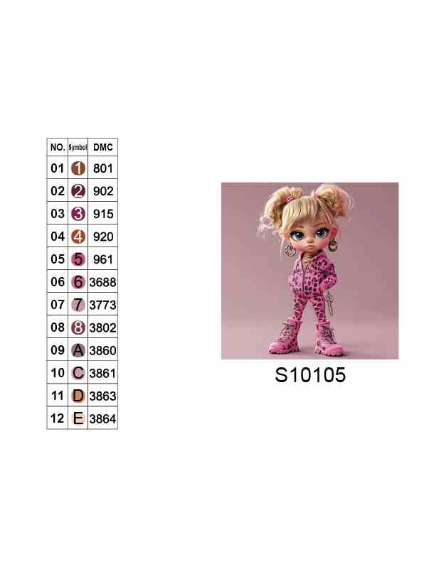 Алмазна мозаїка "Леопардовий гламур", 20*20см, на рамці, в кор. 21*21*2,5см, ТМ Dreamtoys