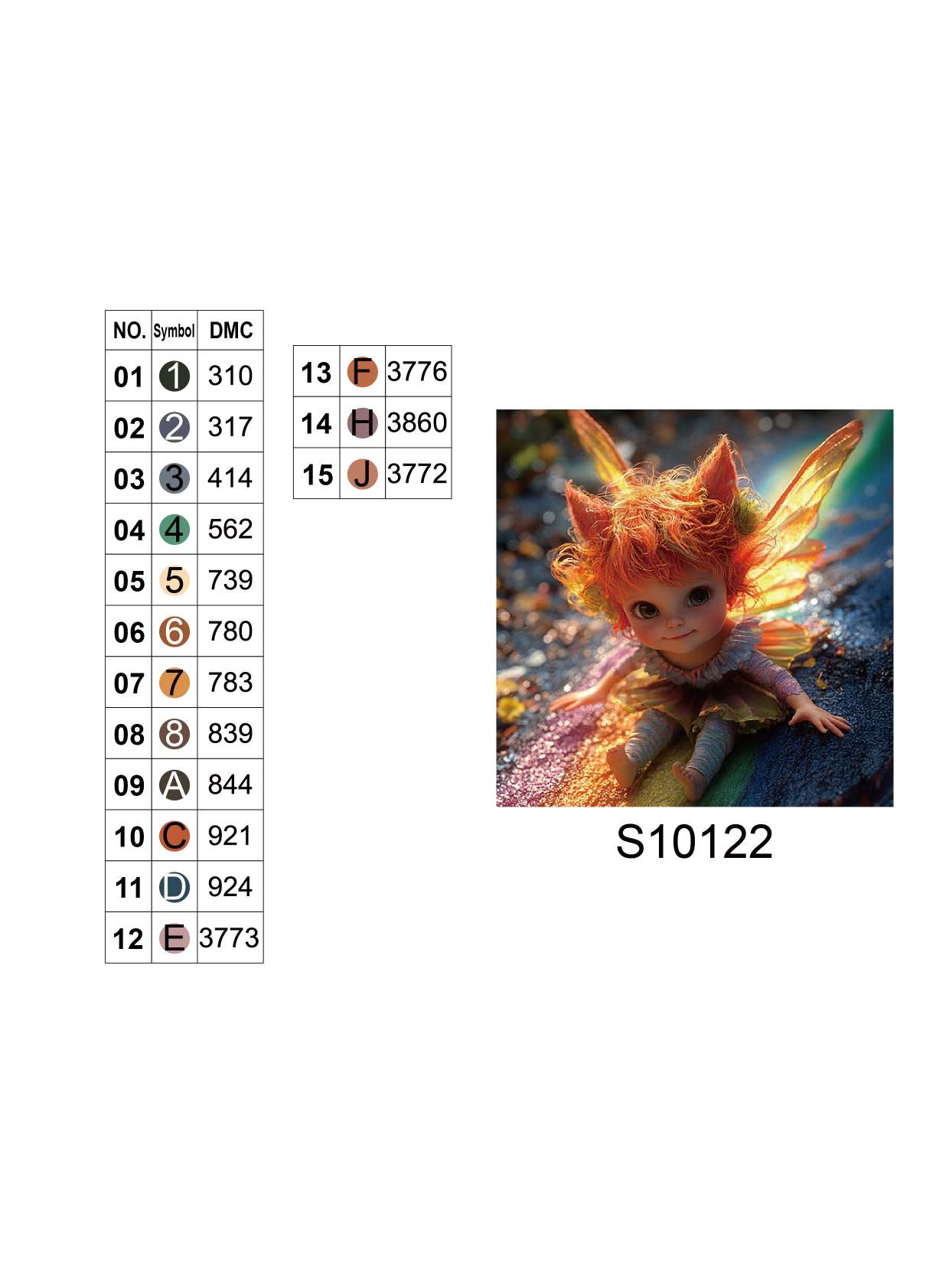 Алмазная мозаика "Сказочное сияние: Фея", 20*20см, на рамке, в кор. 21*21*2,5см, ТМ Dreamtoys