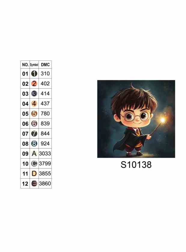 Алмазная мозаика "Волшебник", 20*20см, на рамке, в кор. 21*21*2,5см, ТМ Dreamtoys