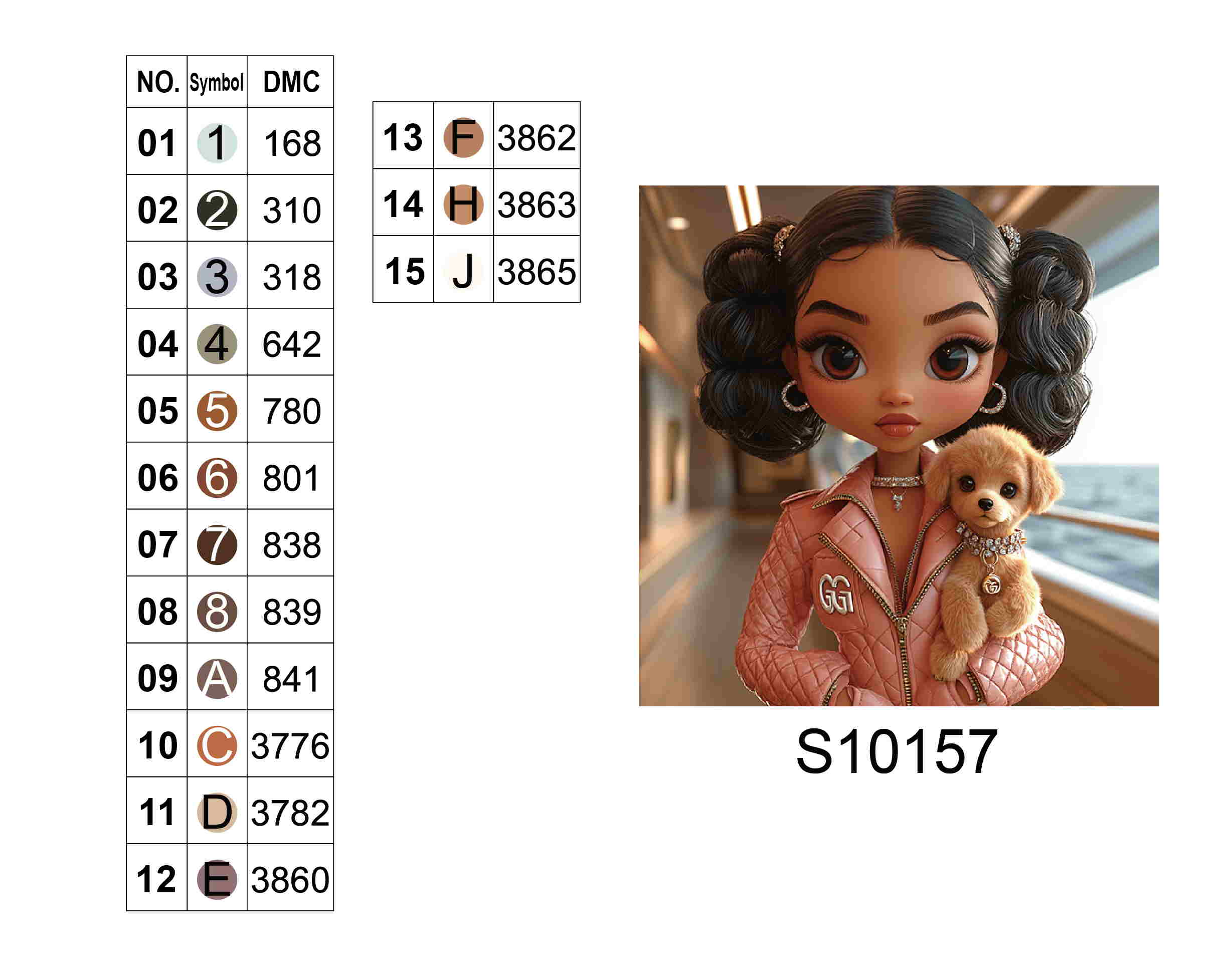 Алмазная мозаика "Стильный друг", 20*20см, на рамке, в кор. 21*21*2,5см, ТМ Dreamtoys