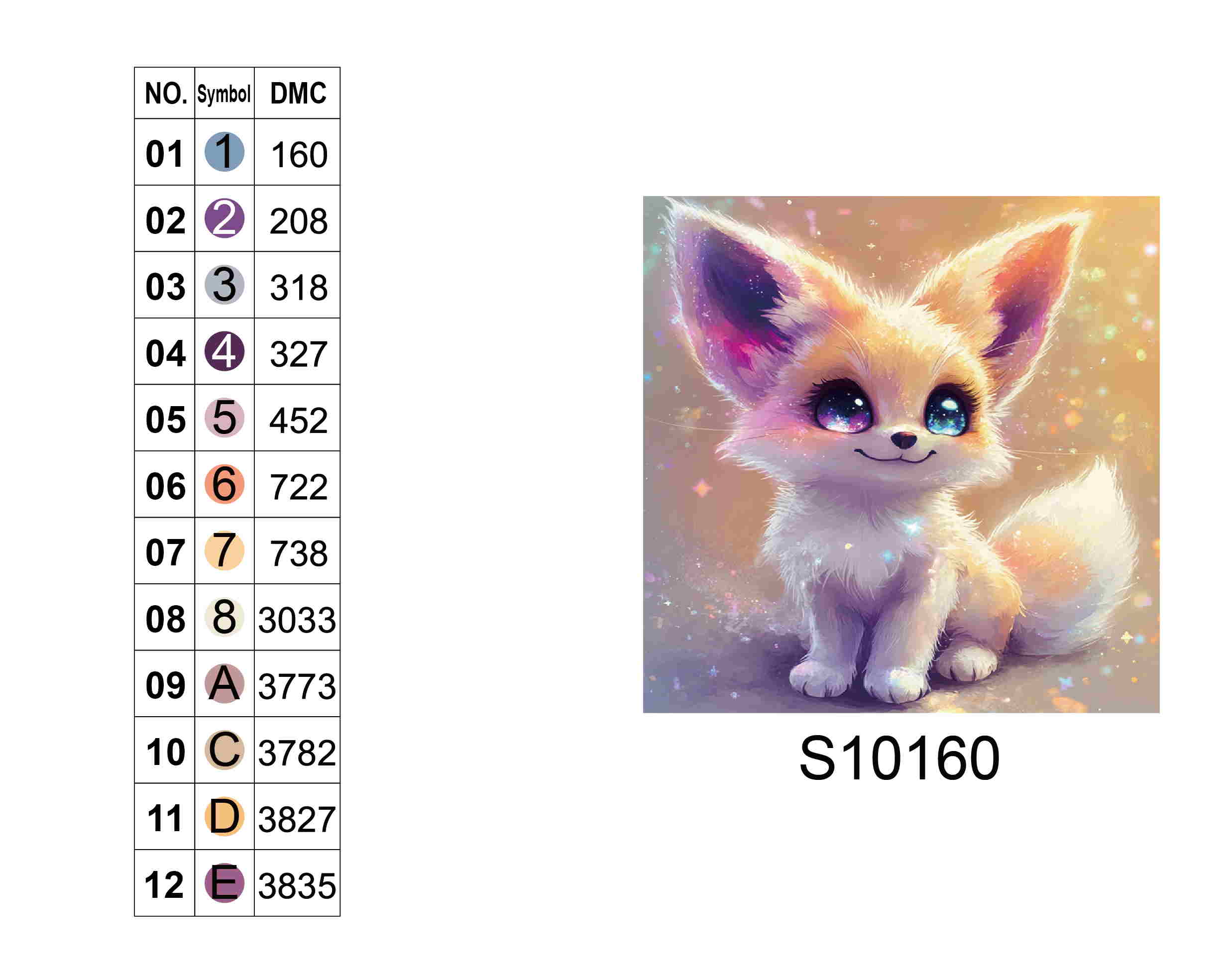 Алмазная мозаика "Космическая милота", 20*20см, на рамке, в кор. 21*21*2,5см, ТМ Dreamtoys