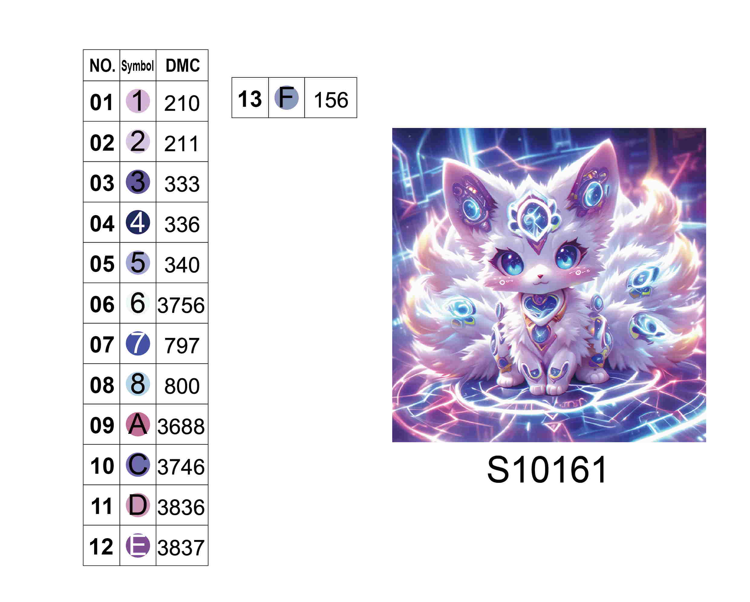 Алмазна мозаїка "Фантастичний лис", 20*20см, на рамці, в кор. 21*21*2,5см, ТМ Dreamtoys