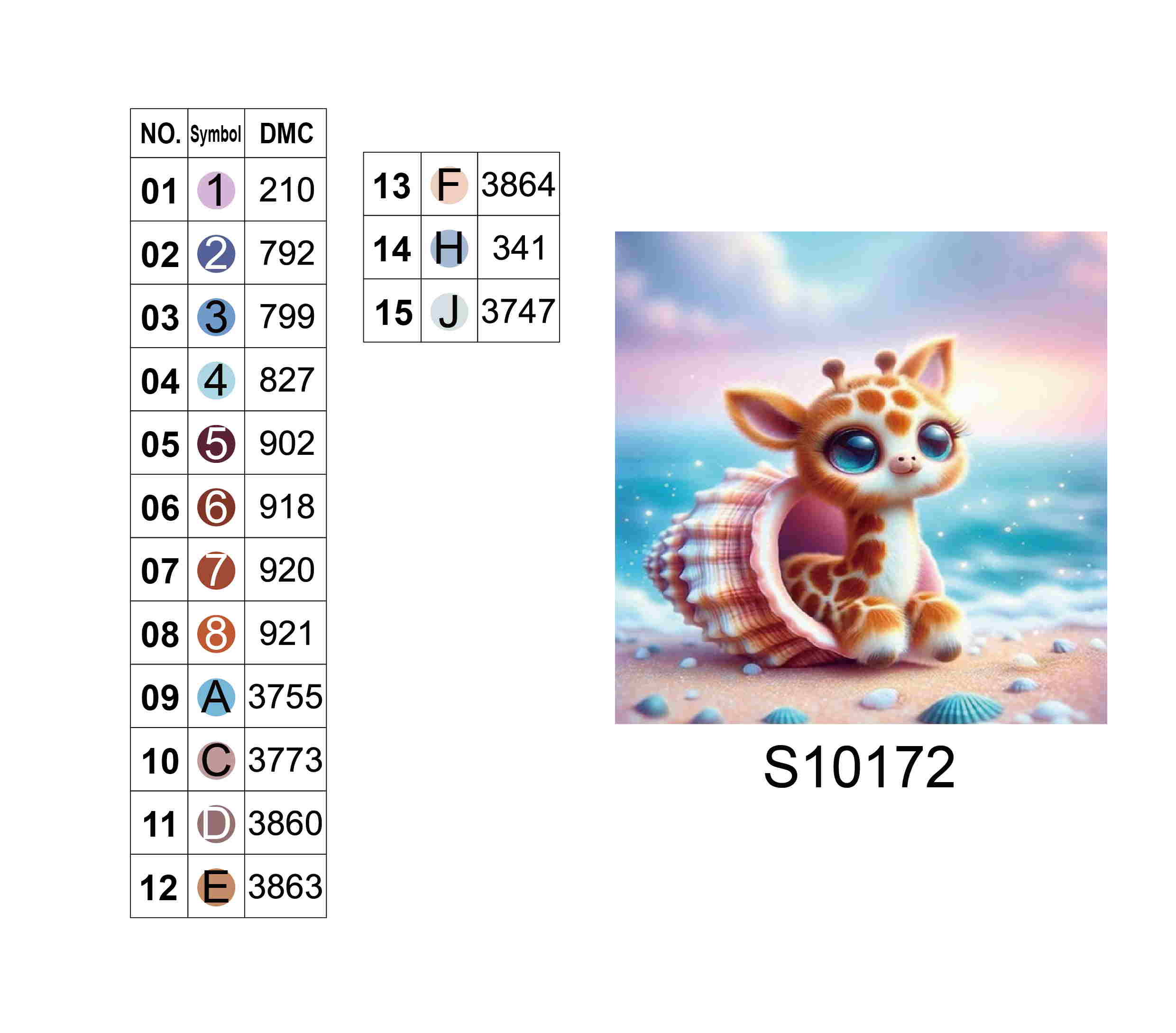 Алмазная мозаика "Пляжная фантазия", 20*20см, на рамке, в кор. 21*21*2,5см, ТМ Dreamtoys