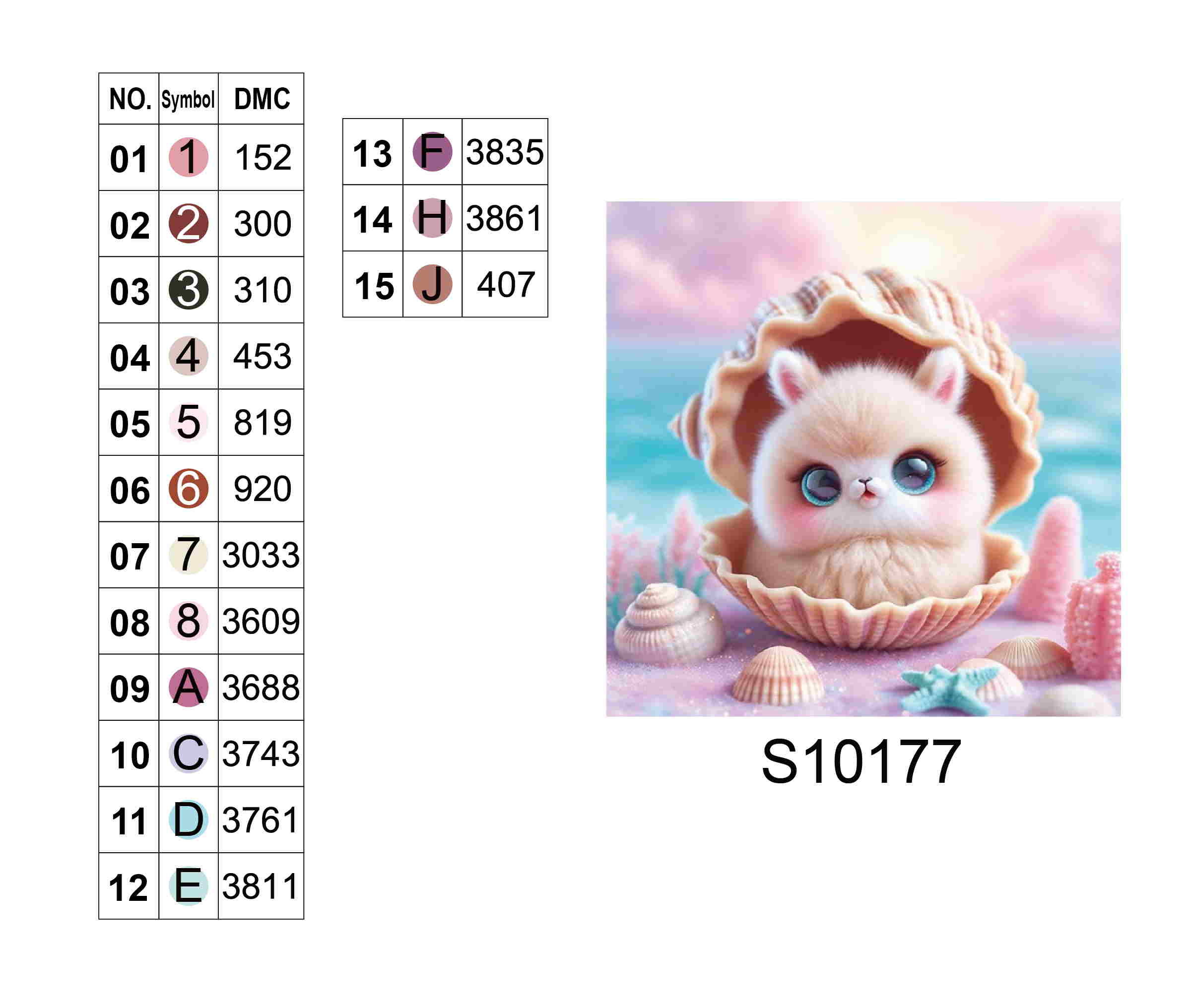 Алмазна мозаїка "Сюрприз у мушлі", 20*20см, на рамці, в кор. 21*21*2,5см, ТМ Dreamtoys