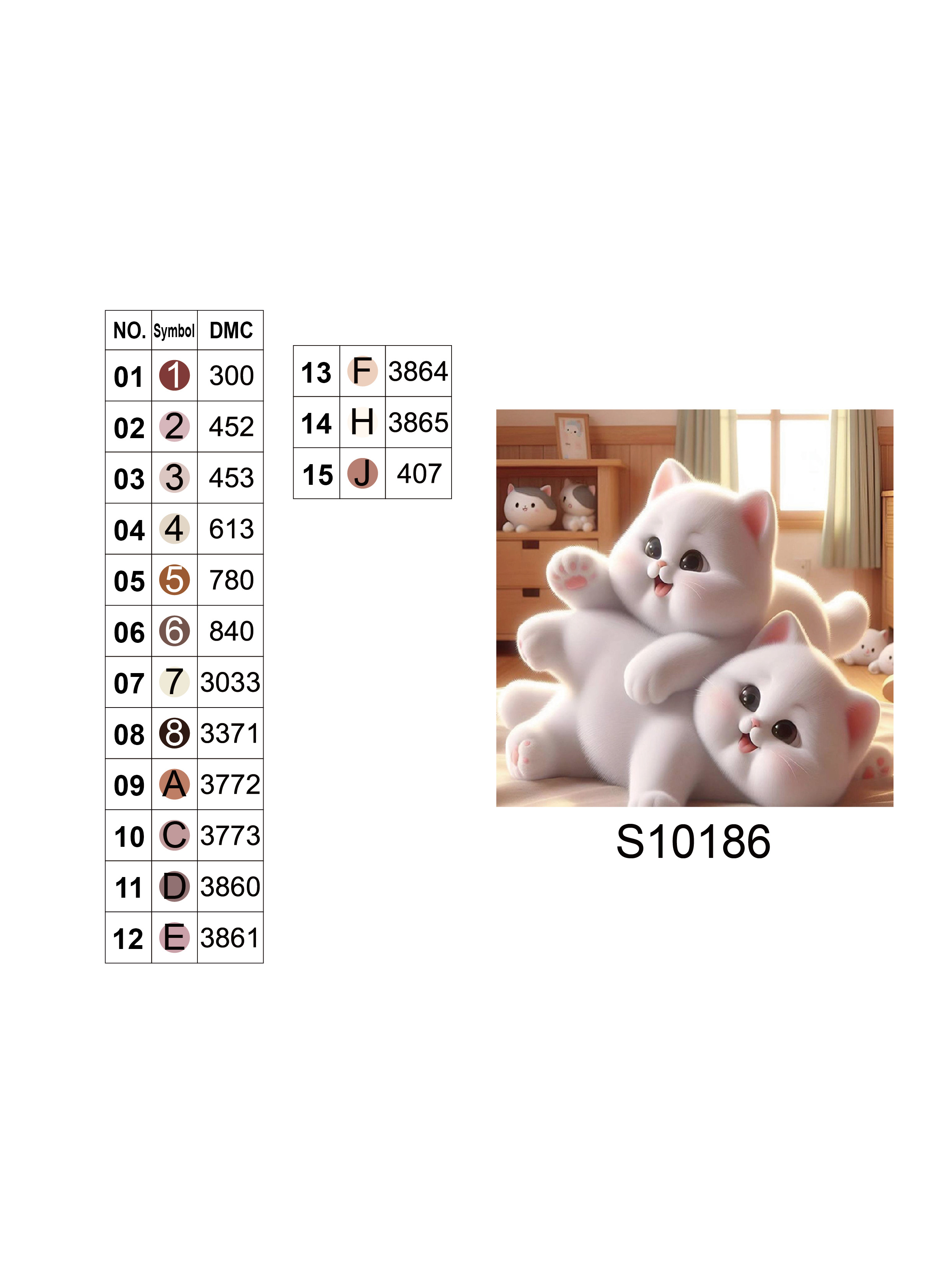 Алмазна мозаїка "Пухнастики", 20*20см, на рамці, в кор. 21*21*2,5см, ТМ Dreamtoys