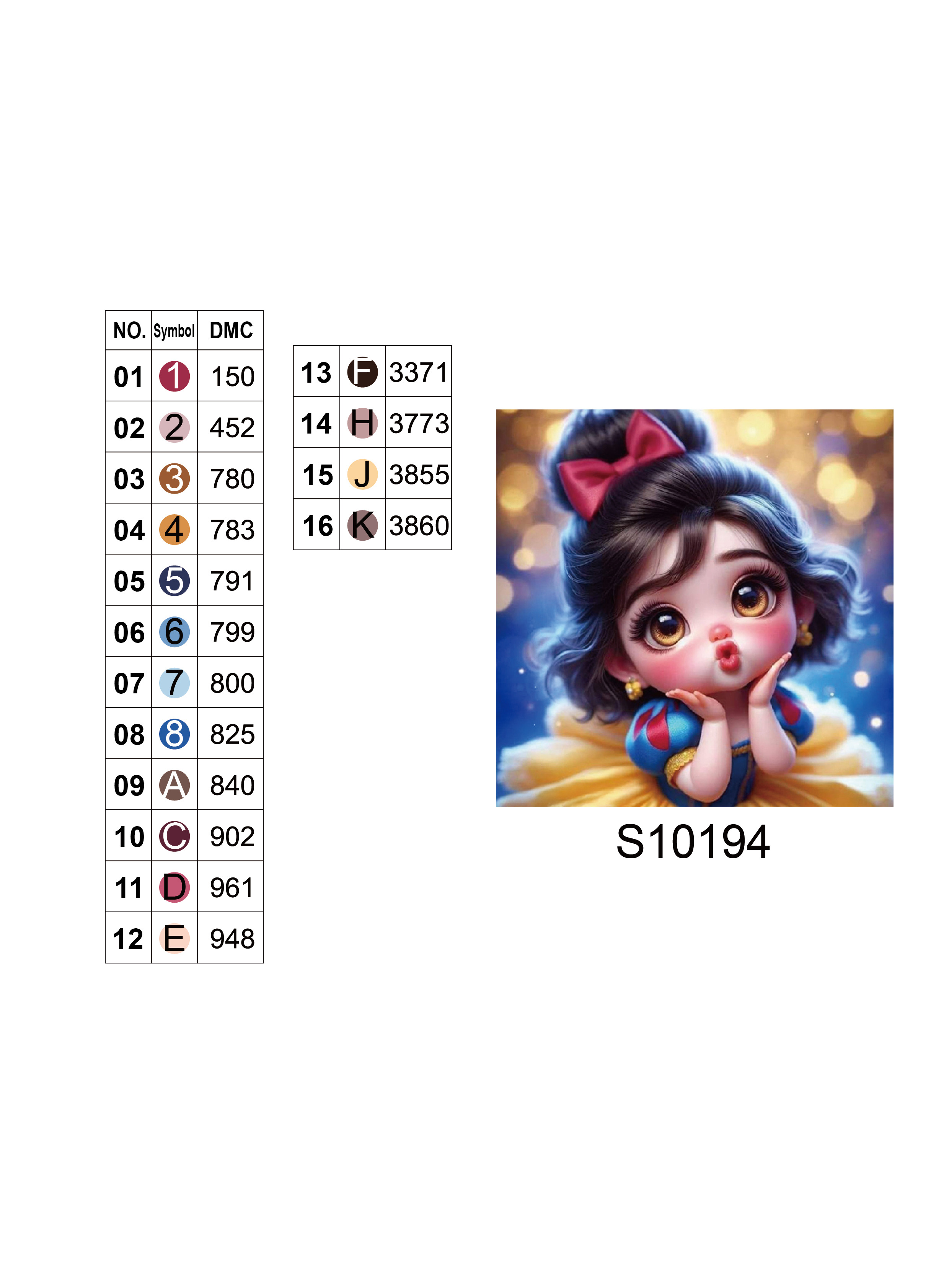 Алмазная мозаика "Кукольное обаяние", 20*20см, на рамке, в кор. 21*21*2,5см, ТМ Dreamtoys