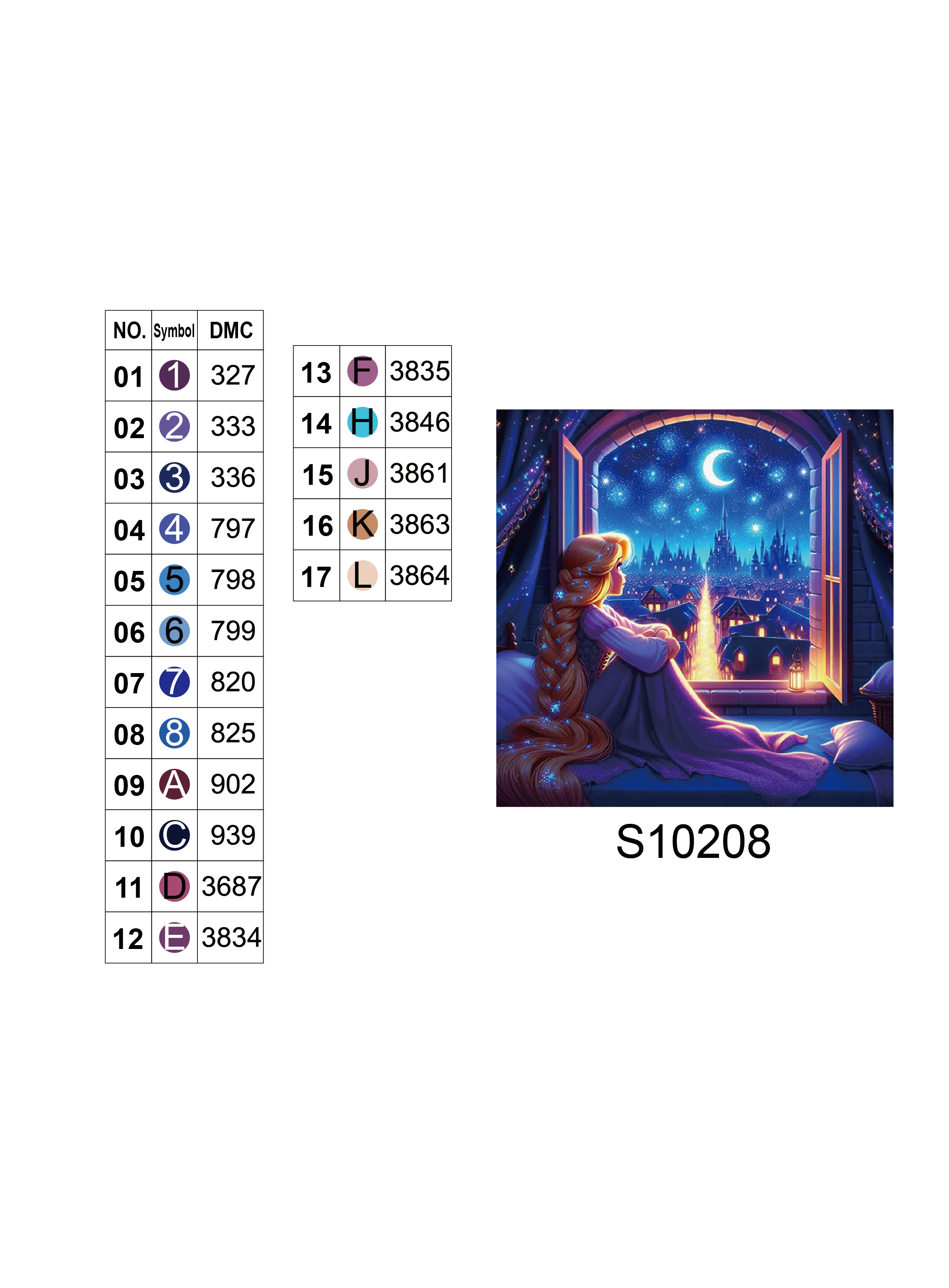 Алмазная мозаика "Запутанная история", 20*20см, на рамке, в кор. 21*21*2,5см, ТМ Dreamtoys