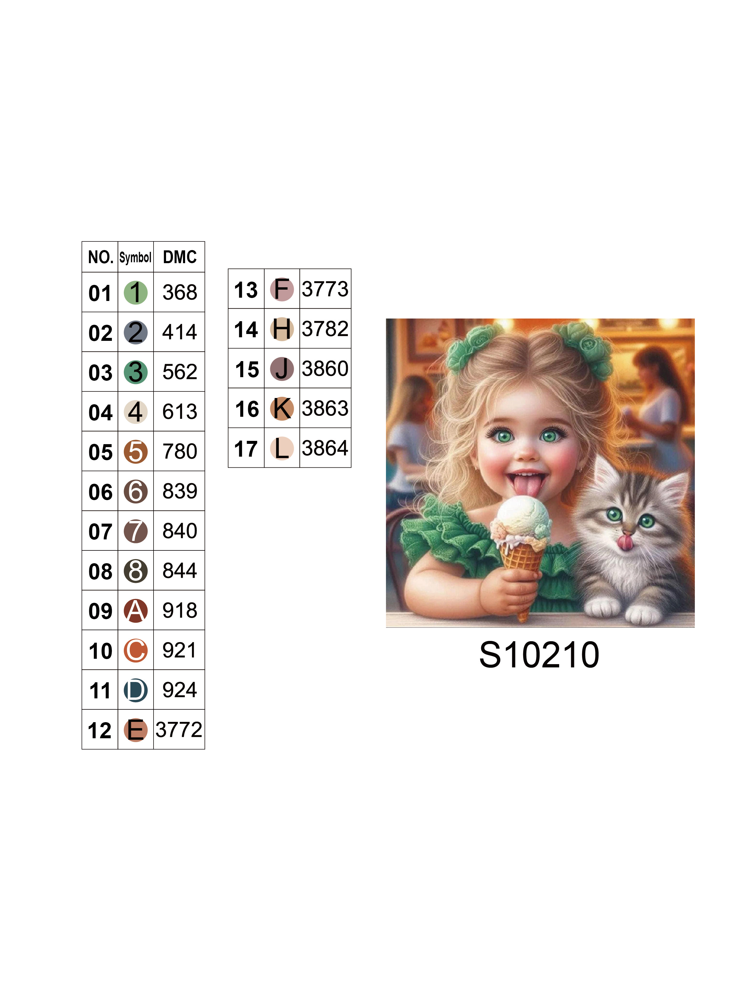 Алмазная мозаика "Вкусное мороженое", 20*20см, на рамке, в кор. 21*21*2,5см, ТМ Dreamtoys