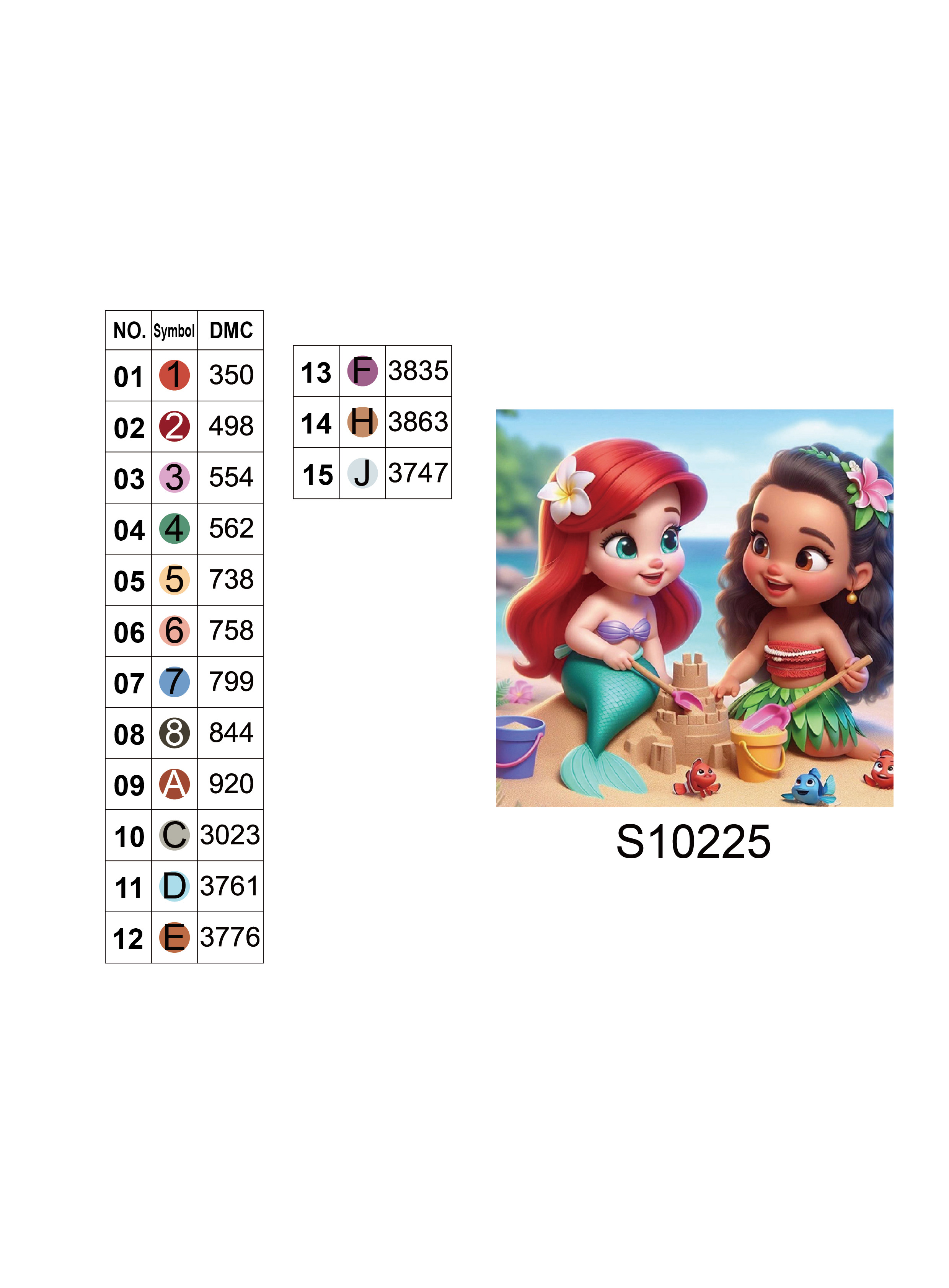 Алмазная мозаика "Веселье на пляже", 20*20см, на рамке, в кор. 21*21*2,5см, ТМ Dreamtoys