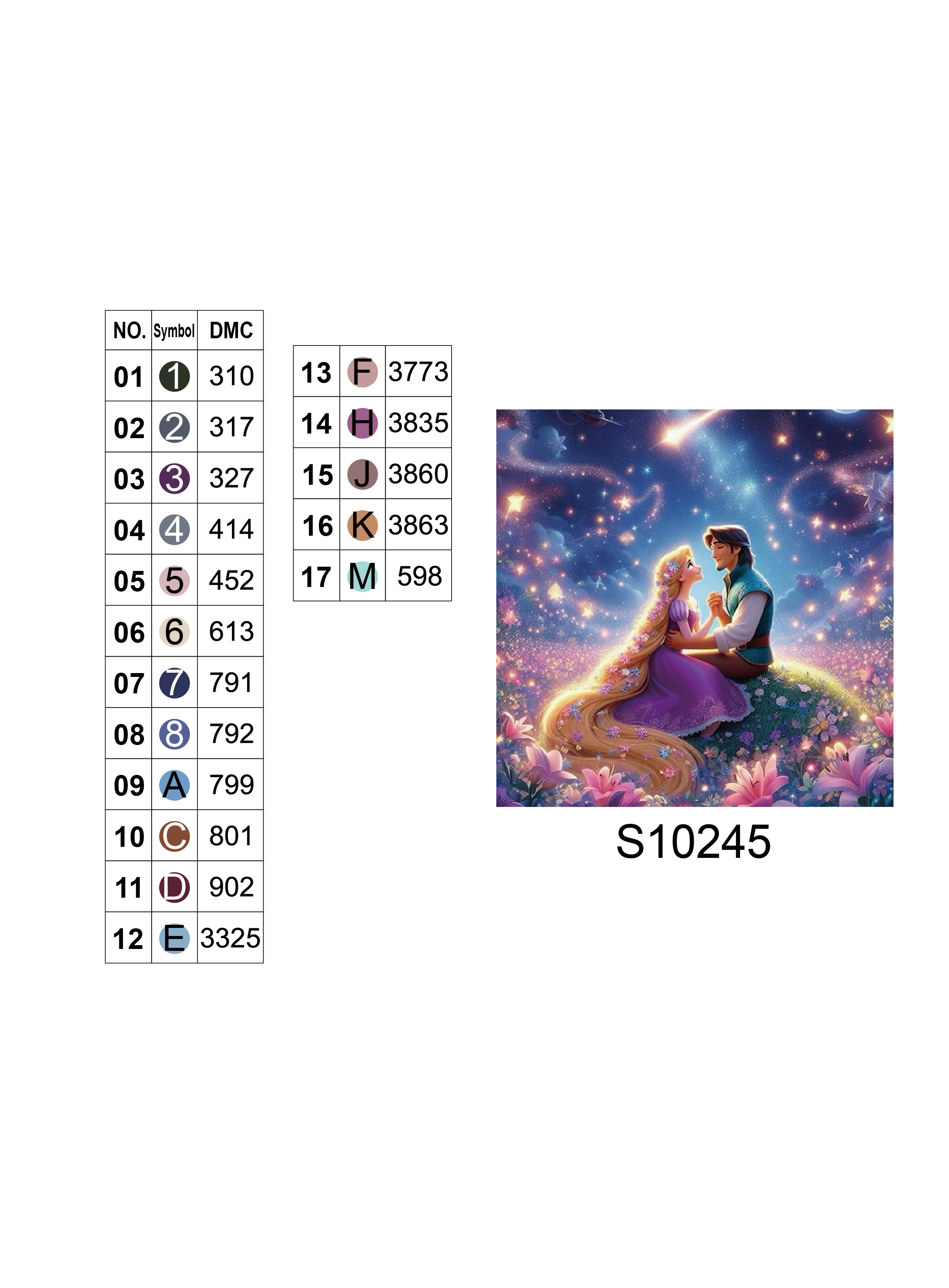 Алмазна мозаїка "Казка", 20*20см, на рамці, в кор. 21*21*2,5см, ТМ Dreamtoys