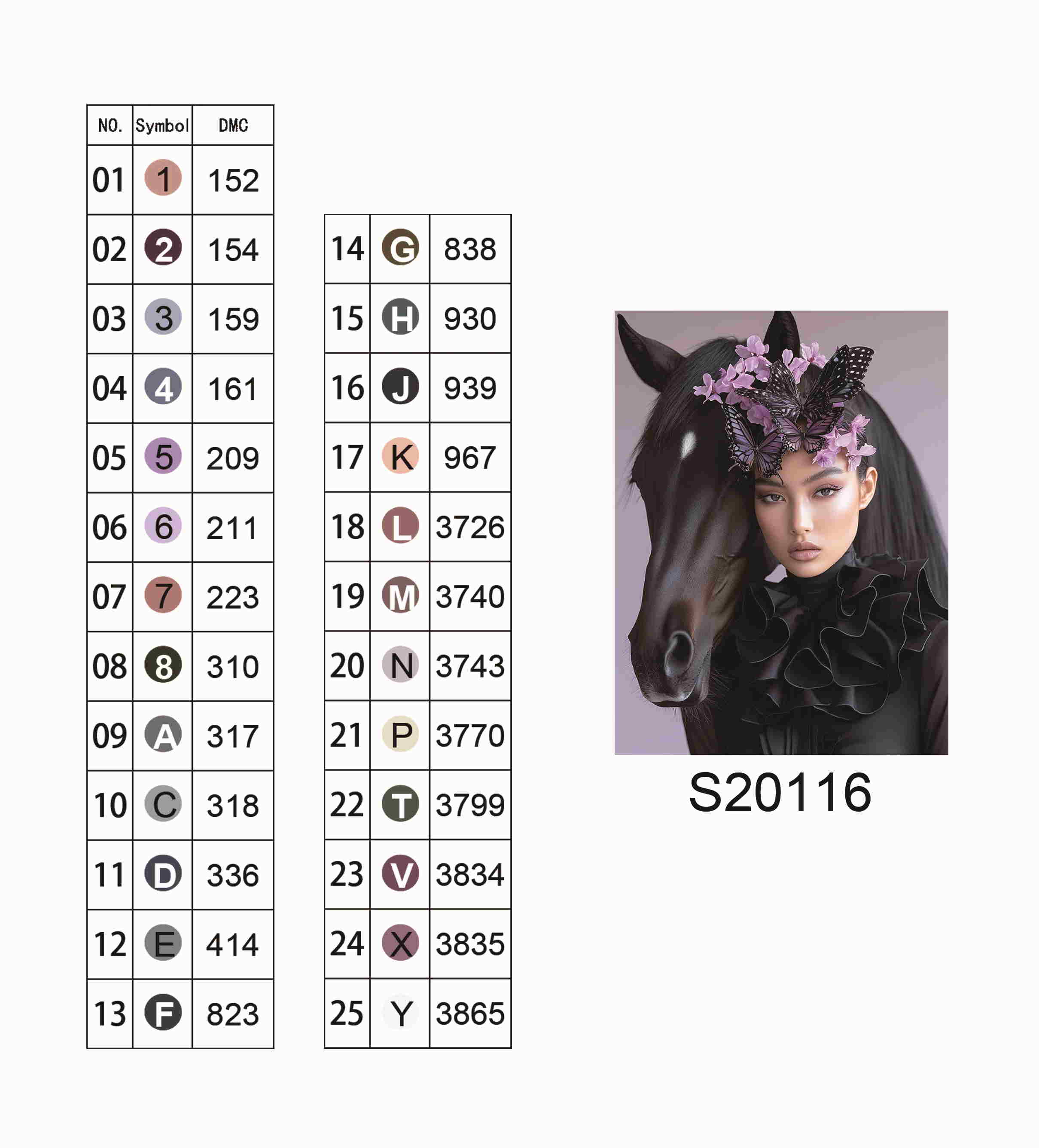 Алмазна мозаїка "Магія чорного кольору", 30*40см, на рамці, в кор. 31*41*2,5см, ТМ Dreamtoys