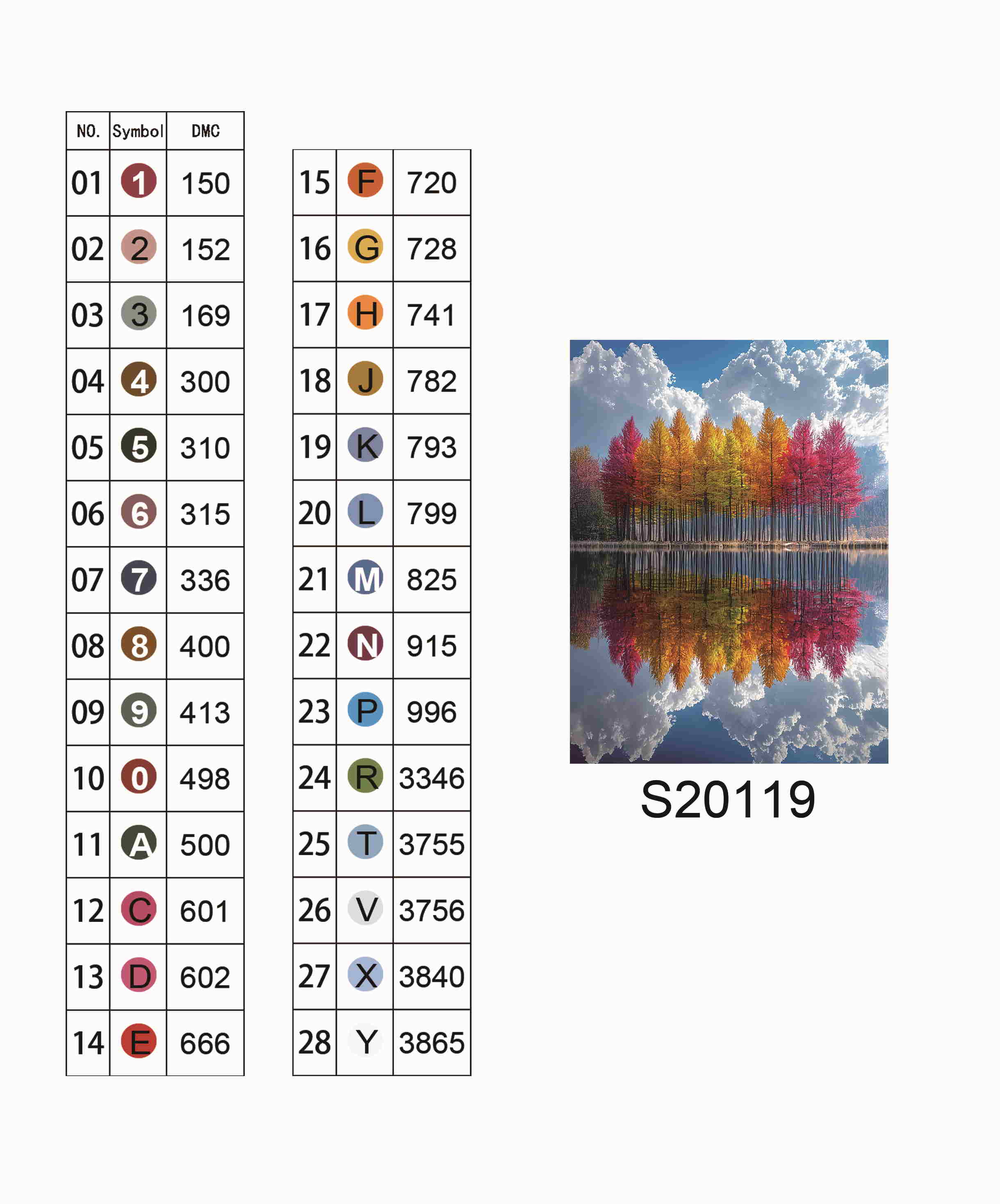 Алмазна мозаїка "Яскраве відображення", 30*40см, на рамці, в кор. 31*41*2,5см, ТМ Dreamtoys