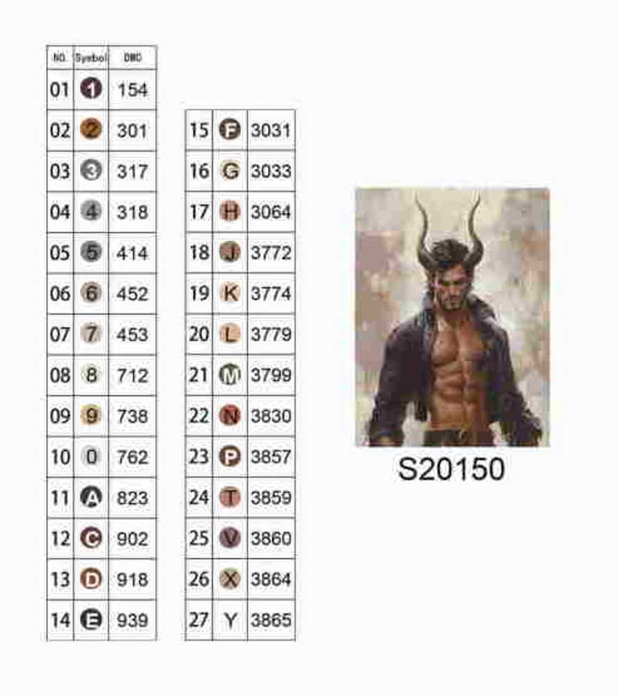 Алмазна мозаїка "Міфічний торс", 30*40см, на рамці, в кор. 31*41*2,5см, ТМ Dreamtoys