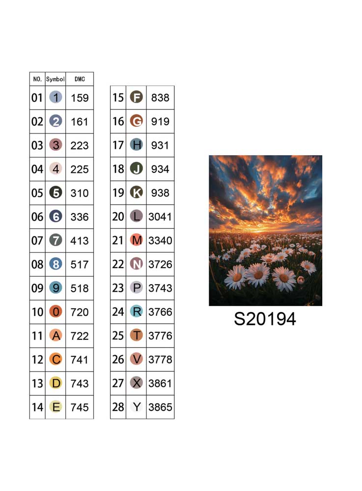 Алмазная мозаика "Золотой закат", 30*40см, на рамке, в кор. 31*41*2,5см, ТМ Dreamtoys