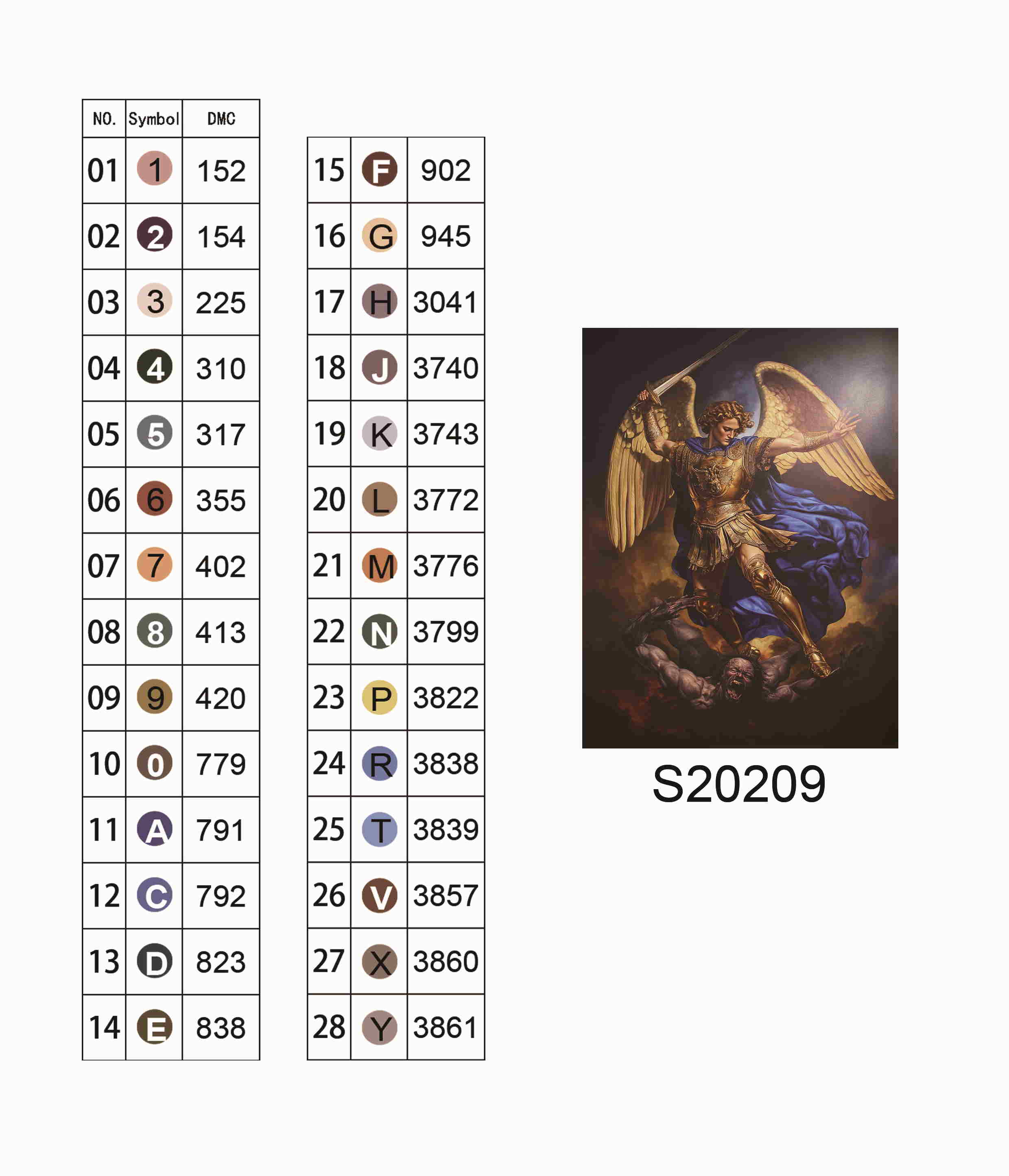 Алмазная мозаика "Божественный триумф", 30*40см, на рамке, в кор. 31*41*2,5см, ТМ Dreamtoys