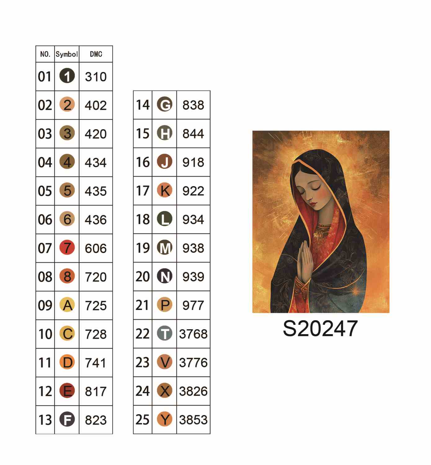 Алмазна мозаїка "Сяйво думки", 30*40см, на рамці, кор. 31*41*2,5см, ТМ Dreamtoys