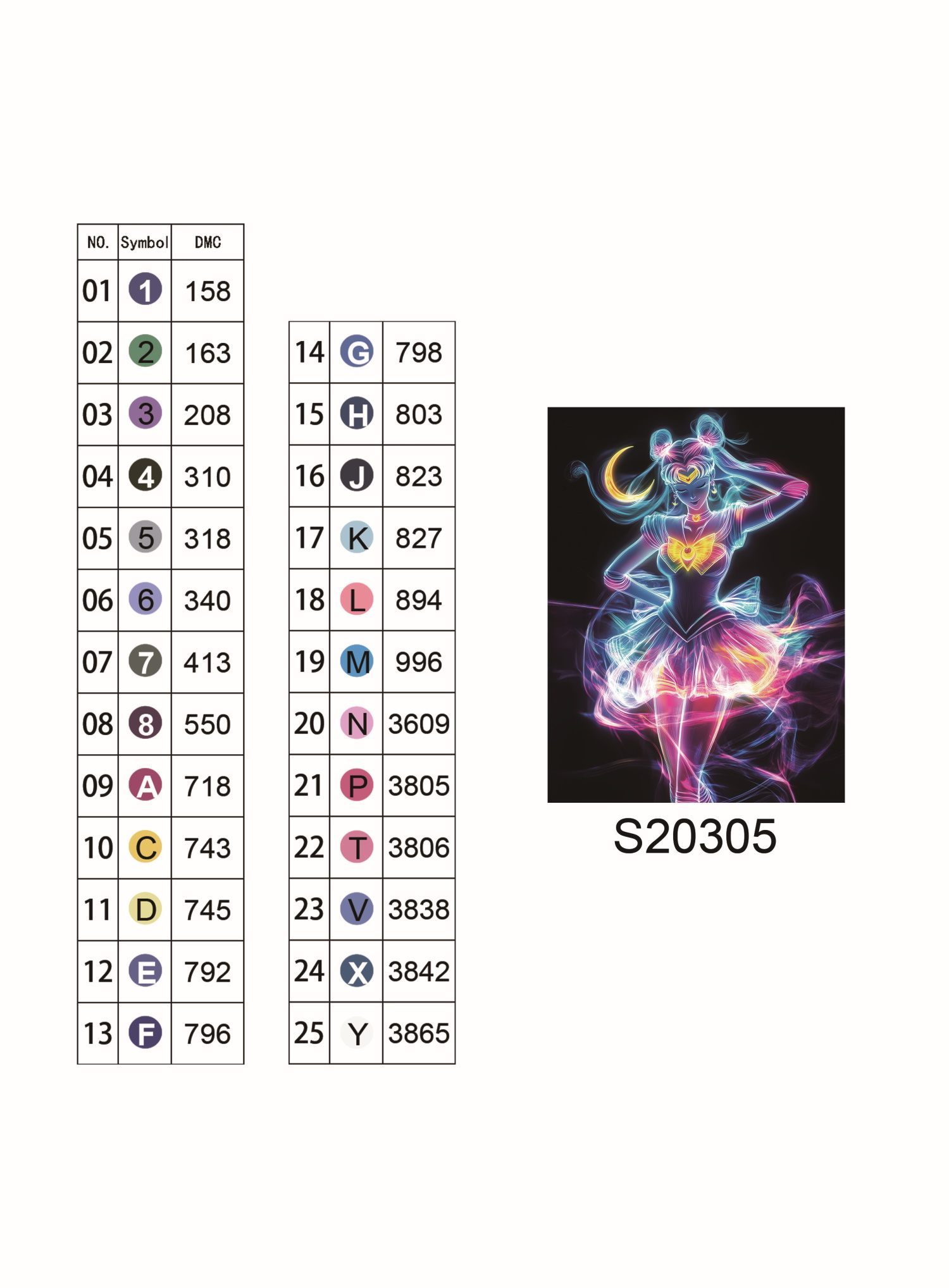 Алмазная мозаика "Неоновая воительница", 30*40см, на рамке, в кор. 31*41*2,5см, ТМ Dreamtoys