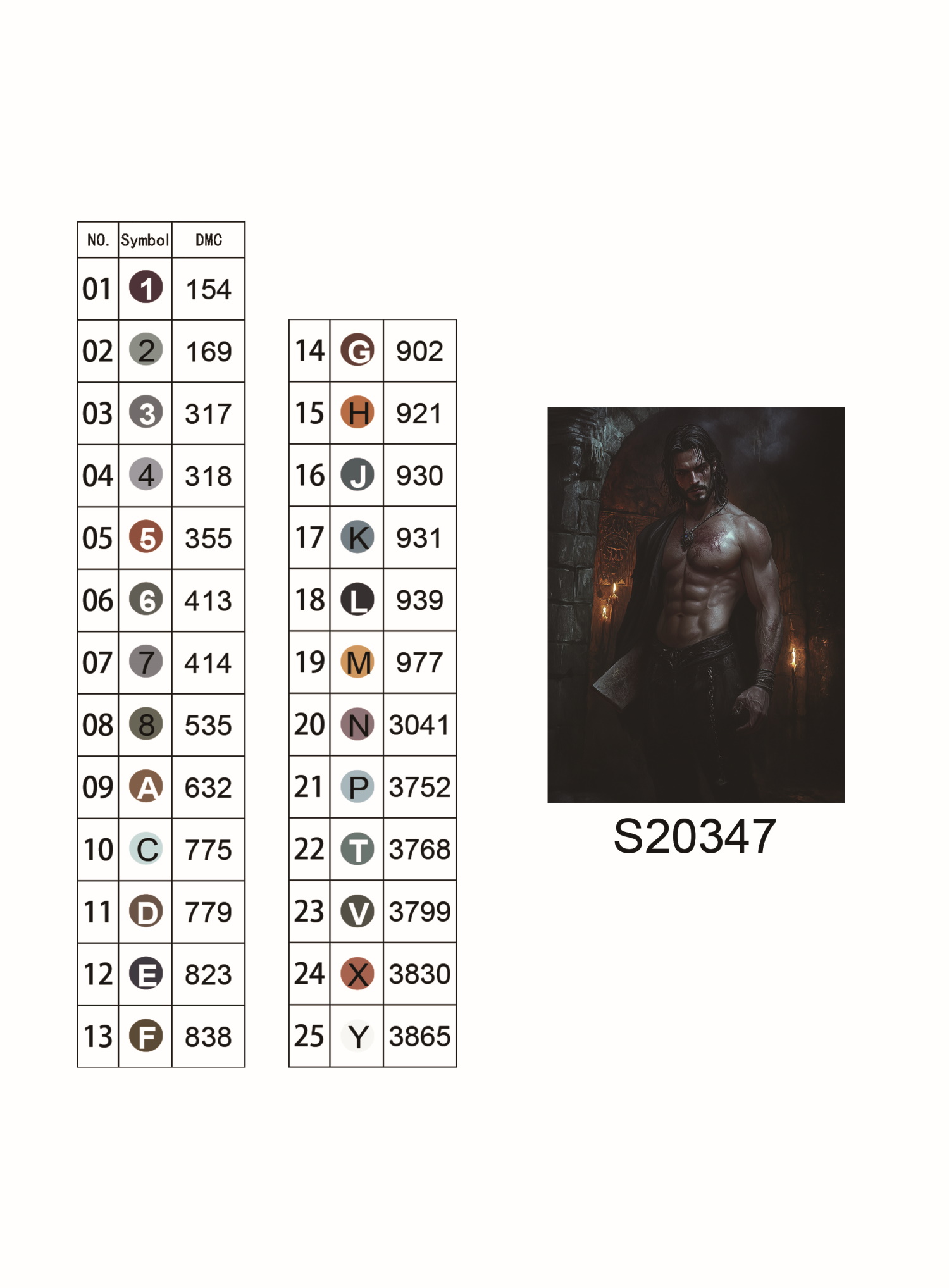 Алмазная мозаика "Теневая решимость", 30*40см, на рамке, в кор. 31*41*2,5см, ТМ Dreamtoys