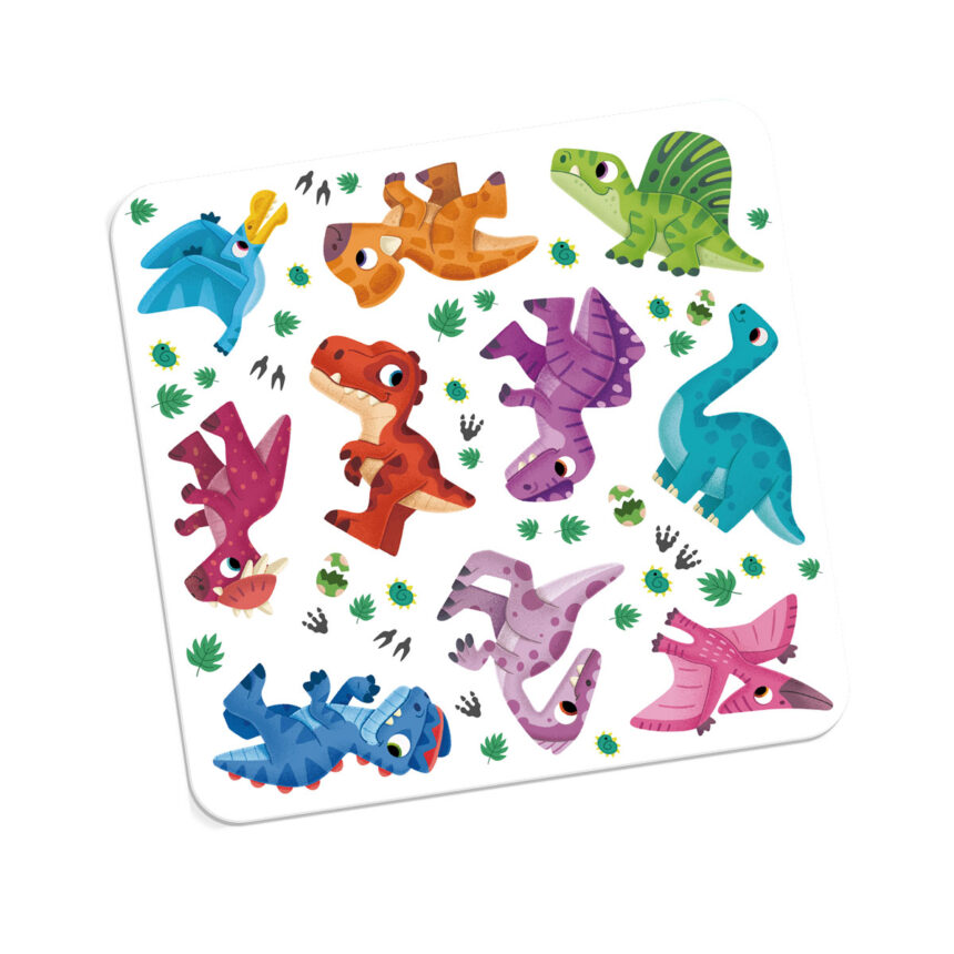 Набір для творчості з  наліпками "Динозаври", пак.19*17см , ТМ Vladi Toys, Україна