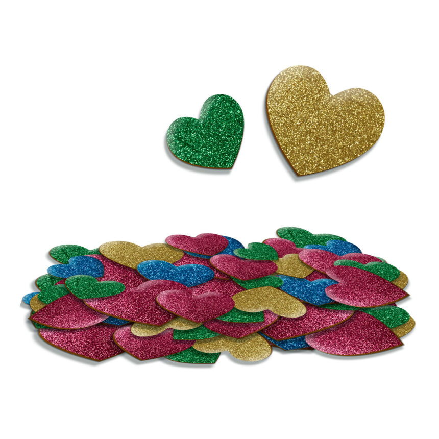 Набір для творчості з  наліпками "Серце", пак. 16*18см, ТМ Vladi Toys, Україна