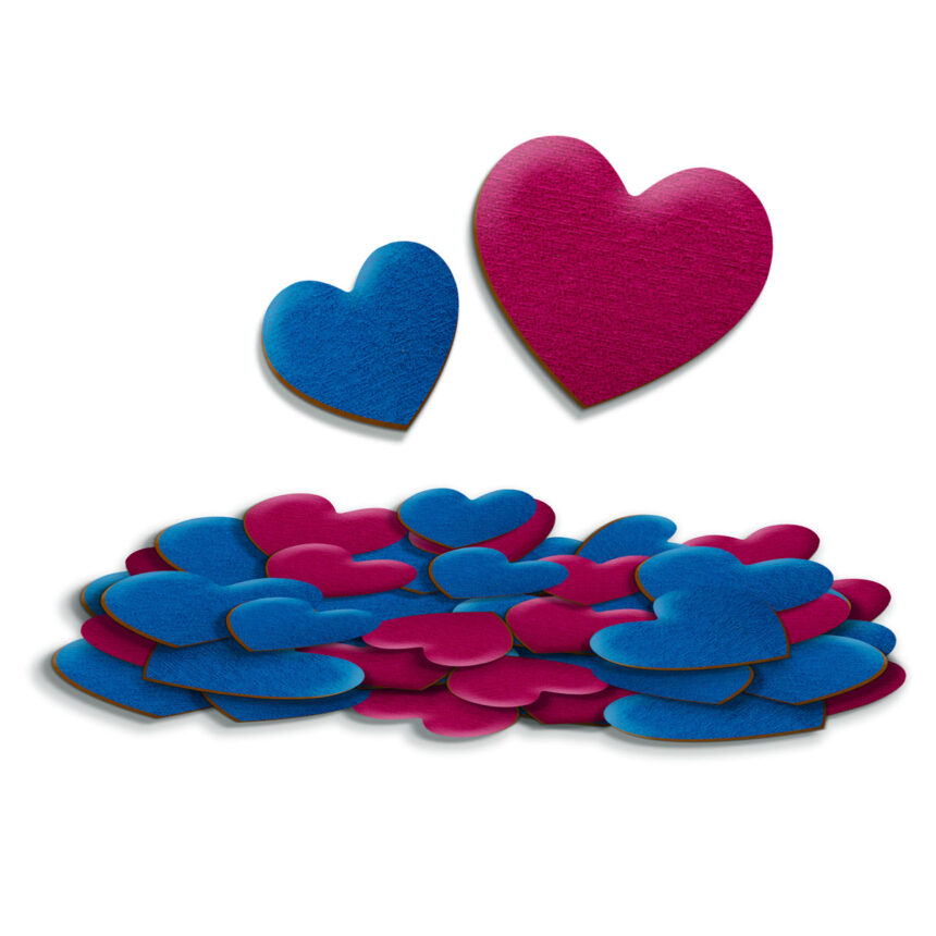 Набір для творчості з  наліпками "Серце", пак. 16*18см, ТМ Vladi Toys, Україна