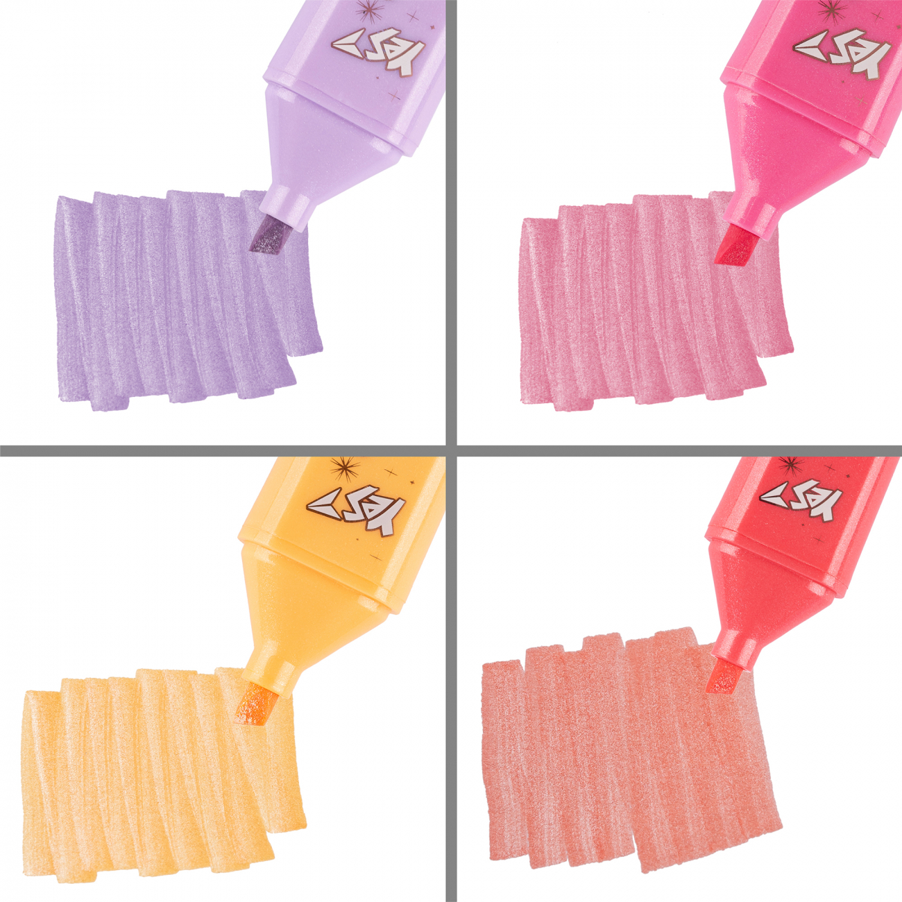 Маркер текстовый Galaxy Glitter, 10*2,5*1см, ТМ YES, Украина