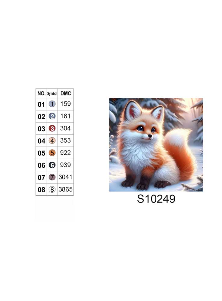 Алмазная мозаика "Рыжая красотка", 20*20см, на рамке, в кор. 21*21*2,5см, ТМ Dreamtoys